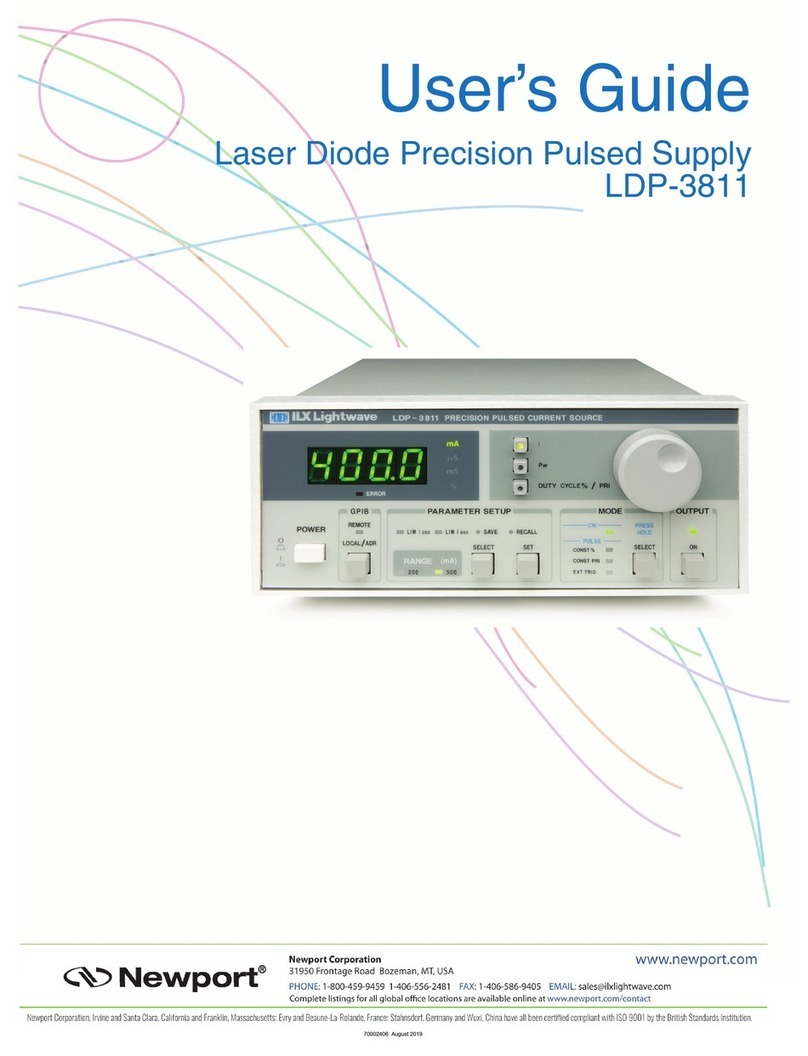 Newport LDP-3811 user guide