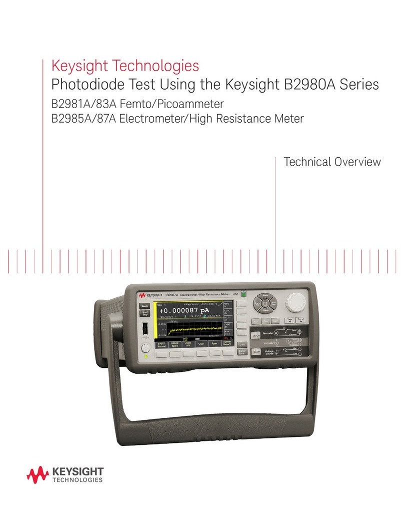 Keysight Technologies B2980A Series Installation guide