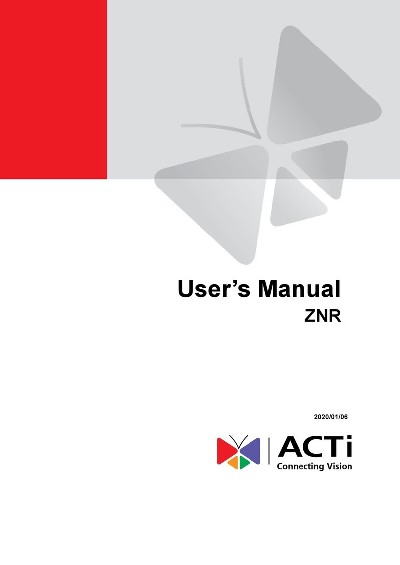 ACTi ZNR user manual
