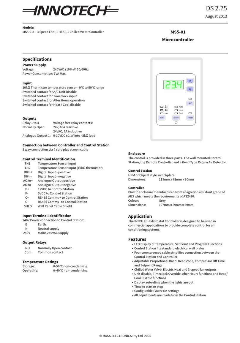 Innotech MS5-01 manual
