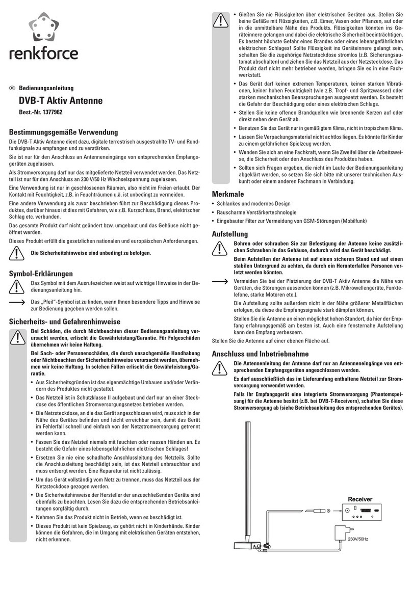 Renkforce 1377962 operating instructions