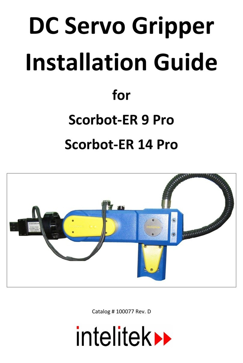 Intelitek Scorbot-ER 9 Pro installation guide