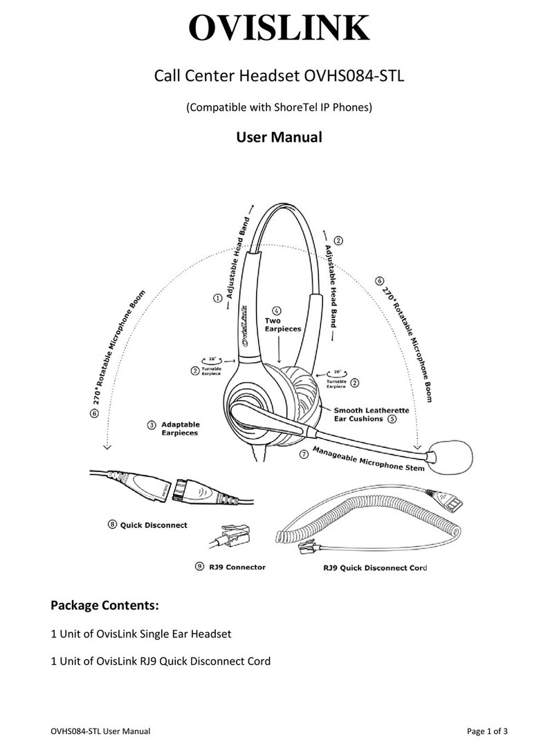 Ovislink OVHS084-STL user manual