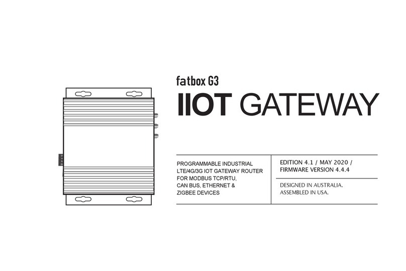 AMPLIFIED ENGINEERING fatbox G3 User manual