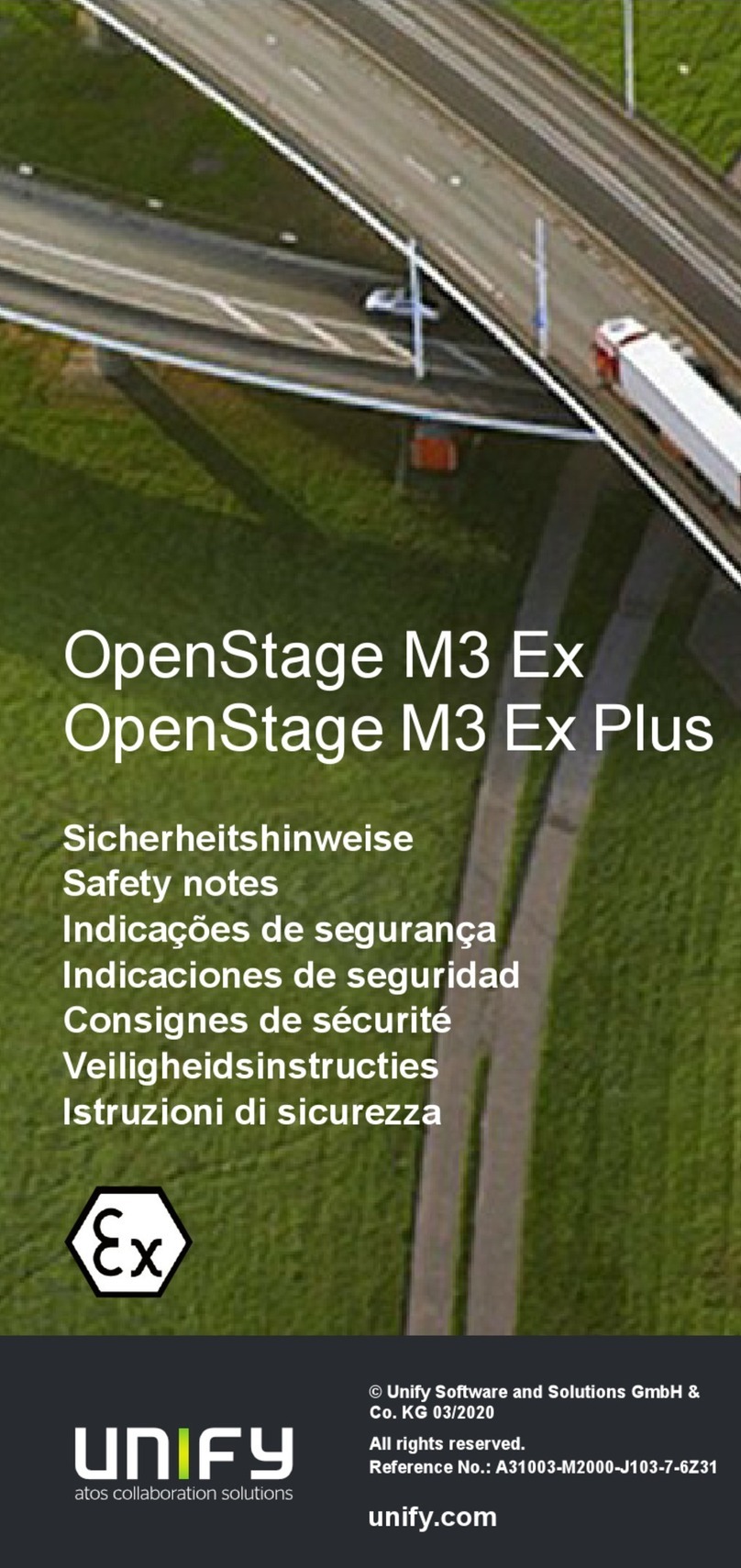 Unify OpenStage M3 EX Quick start guide