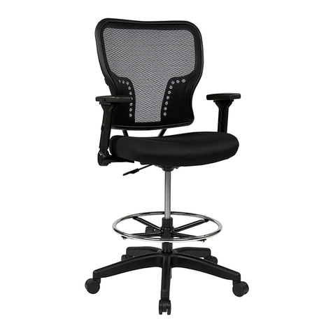 Space Seating Air Grid 213-37N2F3D operating instructions Space Seating Air Grid 213-37N2F3D operating instructions