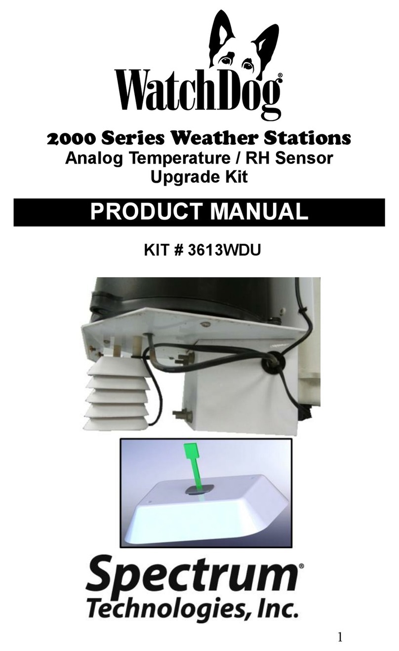 Spectrum Technologies WatchDog 2000 Series product manual