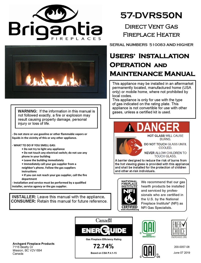 Brigantia 57-DVRS50N User's installation, operation and maintenance manual Brigantia 57-DVRS50N User's installation, operation and maintenance manual