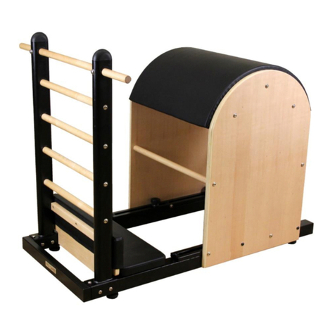 Align-Pilates Ladder Barrel Mk II User manual Align-Pilates Ladder Barrel Mk II User manual