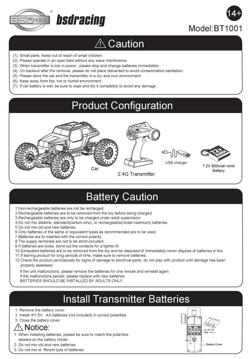 BSD-Racing BT1001 quick start guide