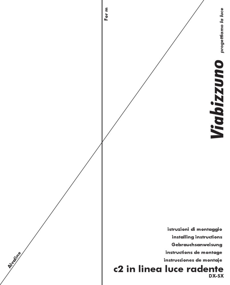 Viabizzuno c2 Installing instructions