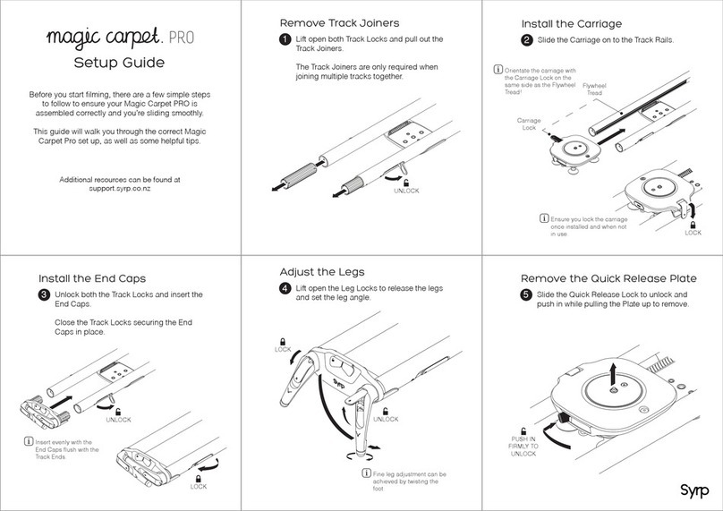 Syrp MAGIC CARPET PRO Setup guide