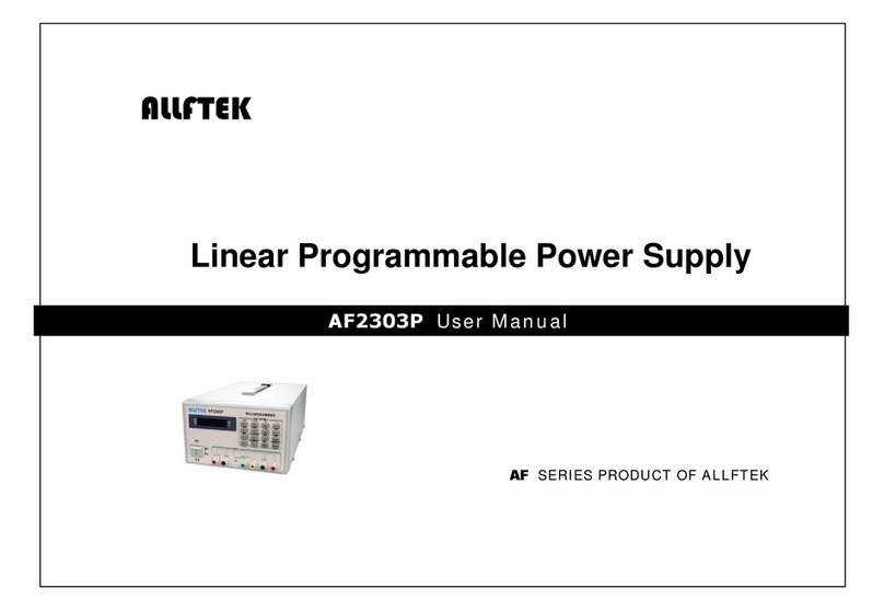 Allftek AF Series user manual
