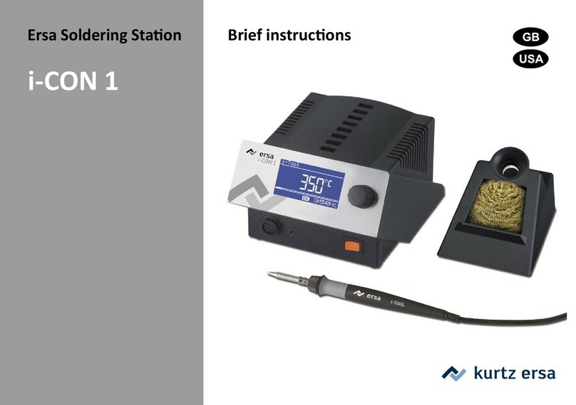 Kurtz Ersa i-CON 1 Brief instructions