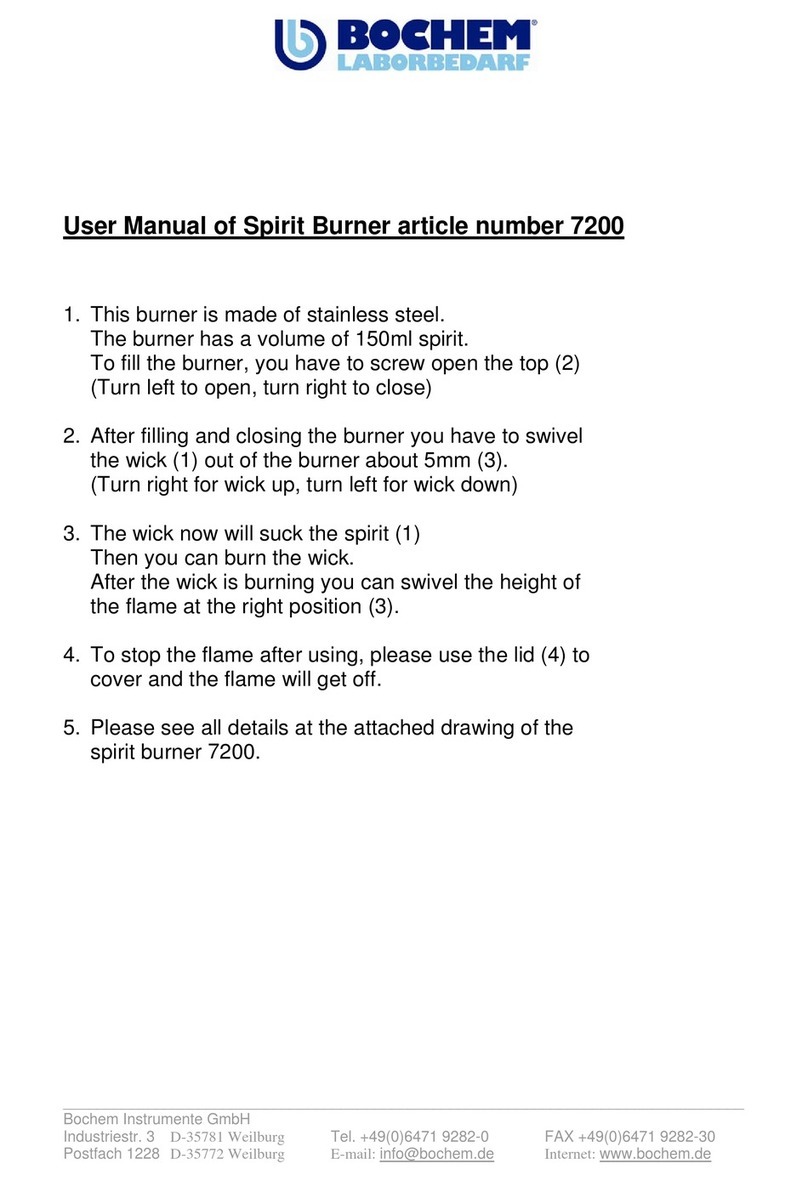 Bochem Instrumente 7200 user manual