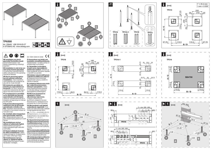 Stobag TP6500 User manual