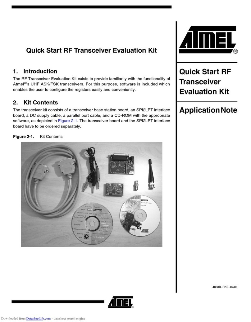 Atmel ATAB-SPI-LPT quick start
