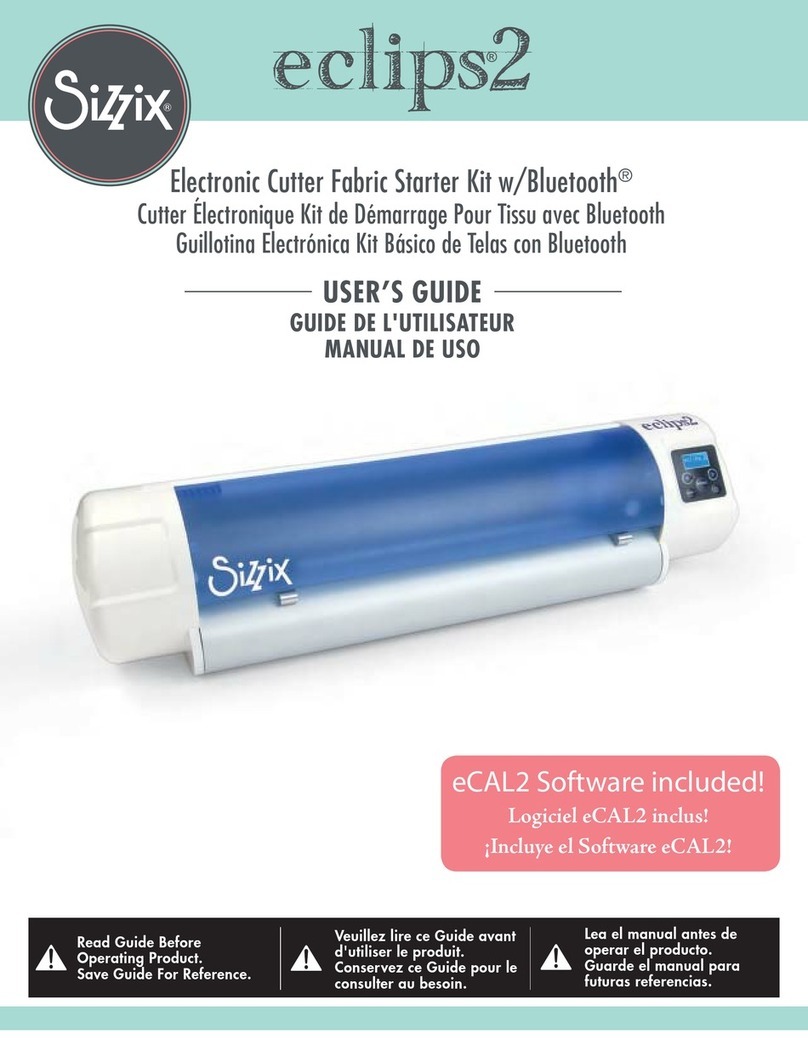 SIZZIX eclips 2 user guide
