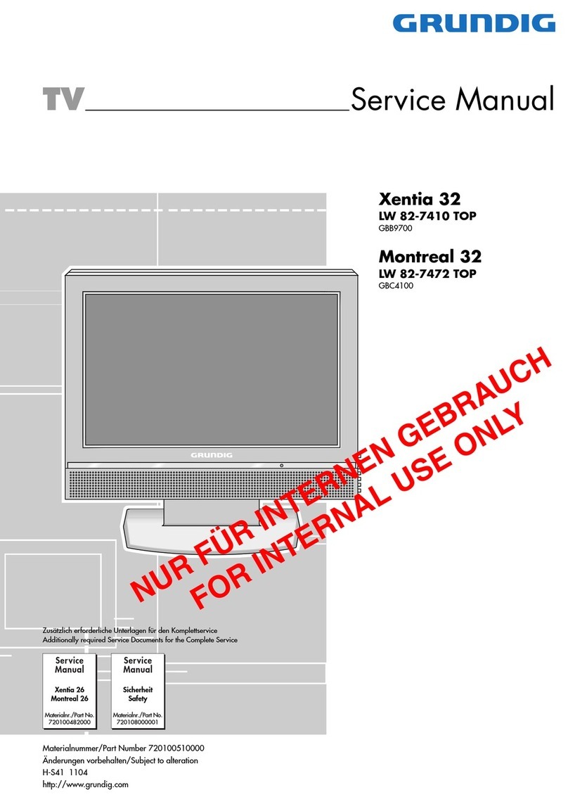 Grundig Xentia 32 User manual