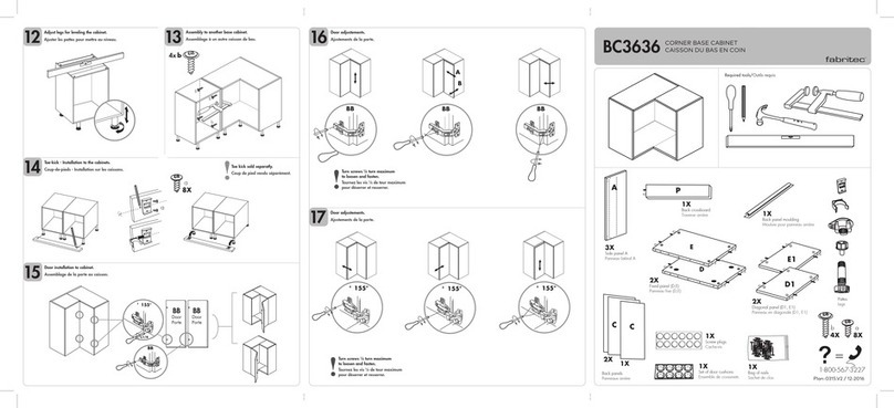 fabritec BC3636 User manual