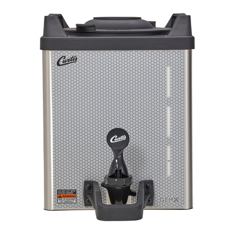 Curtis GEMX  IntelliFresh FreshTrac GEM3XIFT user guide