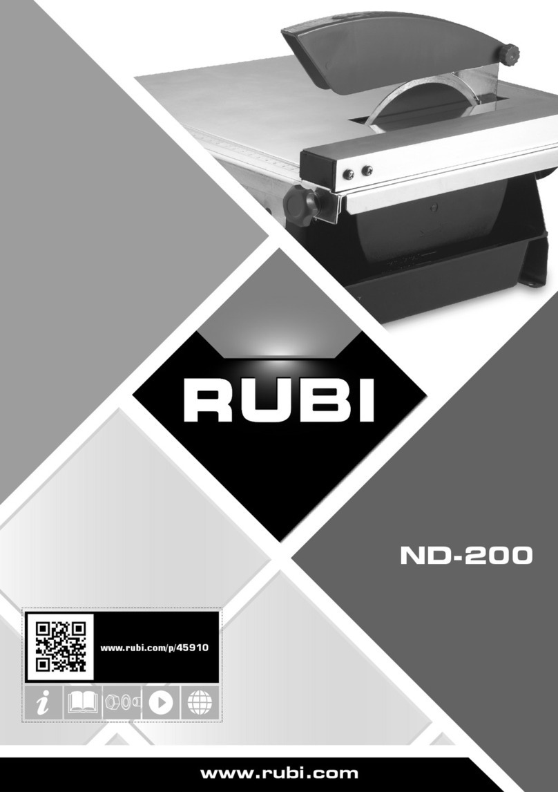 Rubi ND-200 Translation of the original instructions