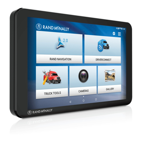 Rand McNally TND 85 User manual