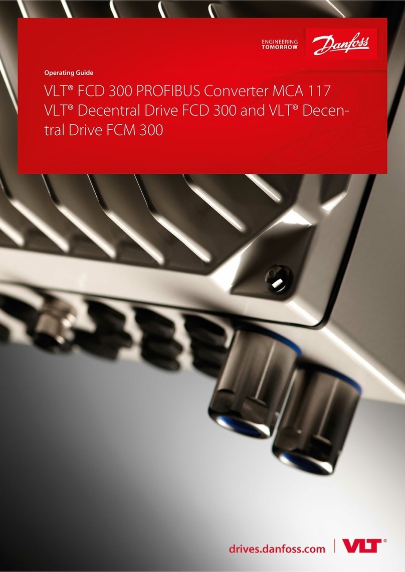 Danfoss VLT MCA 117 User manual