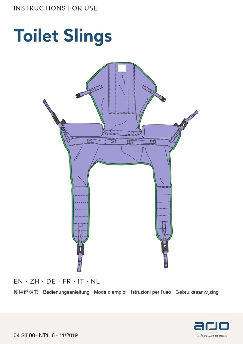 Arjo MAA4031-M Instructions for use