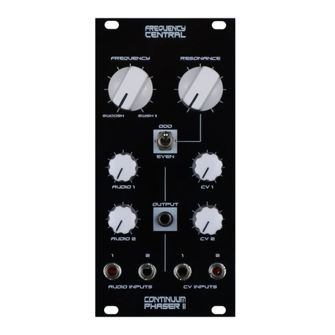 Frequency Central Continuum Phaser ii Manual