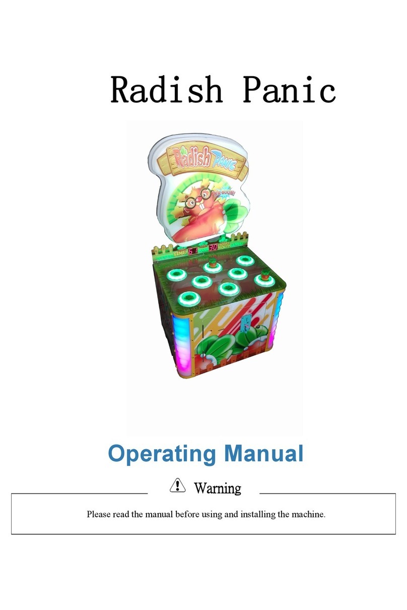 Tecway Radish Panic operating manual