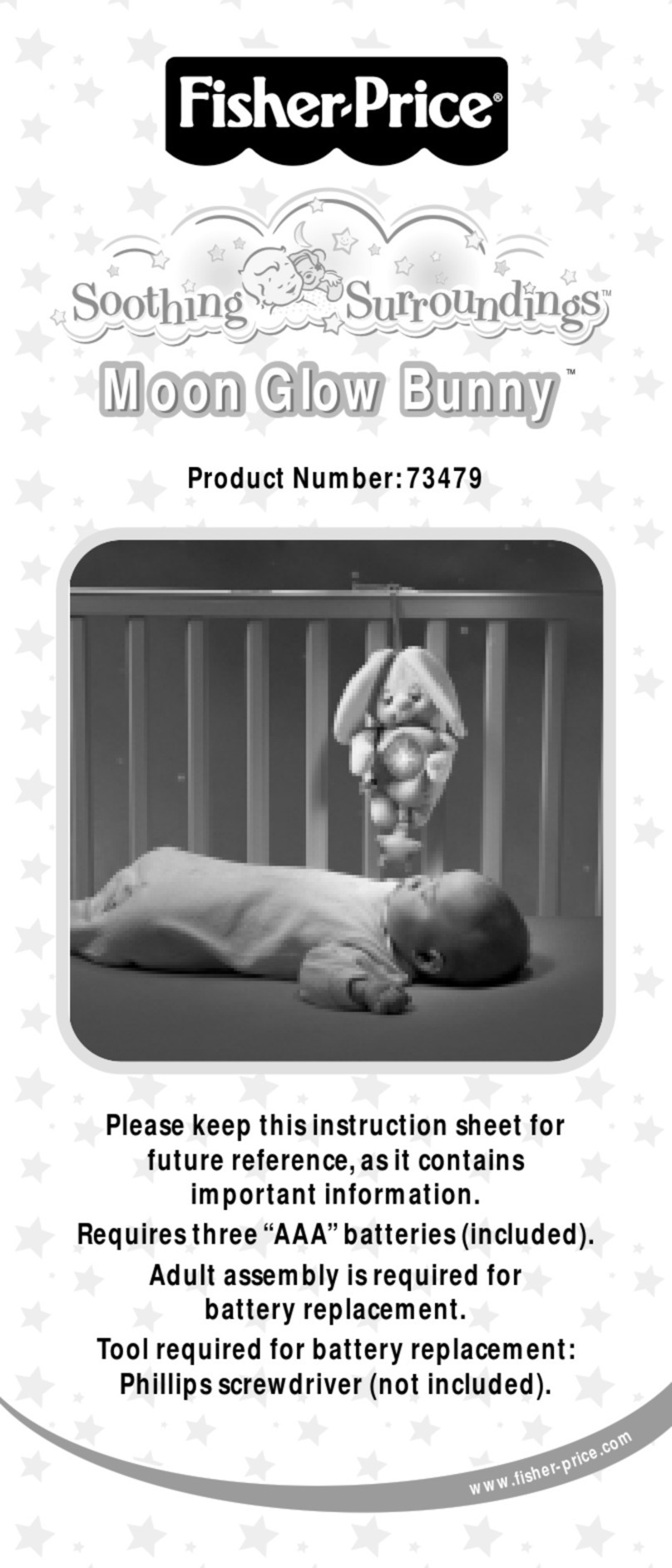 Fisher-Price 73479 instruction sheet
