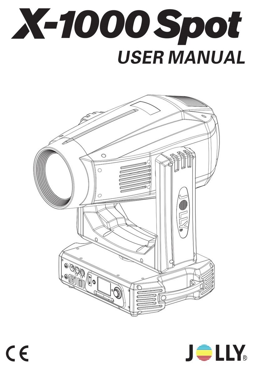 Jolly X-1000 Spot user manual