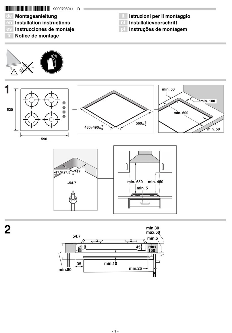 BALAY 3ETG494B installation instructions