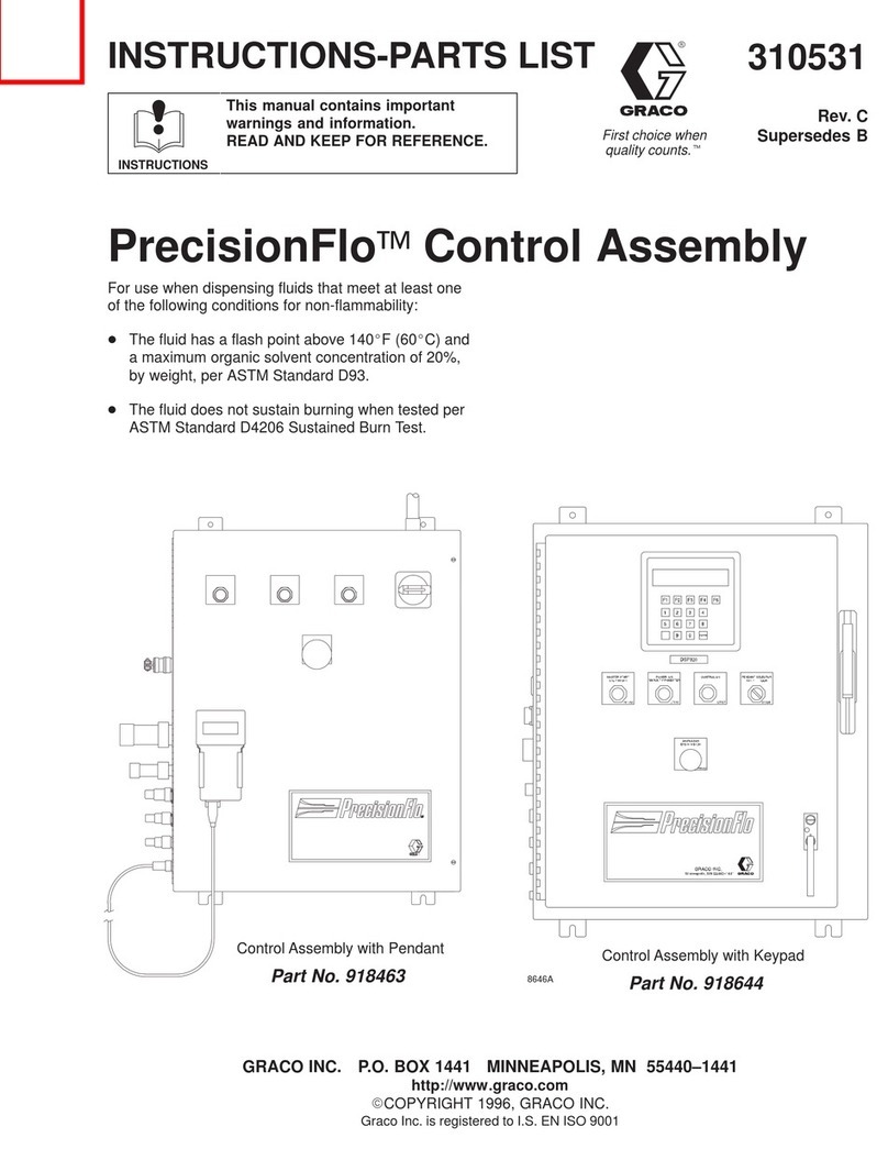 Graco PrecisionFlo 918463 Instructions-parts list