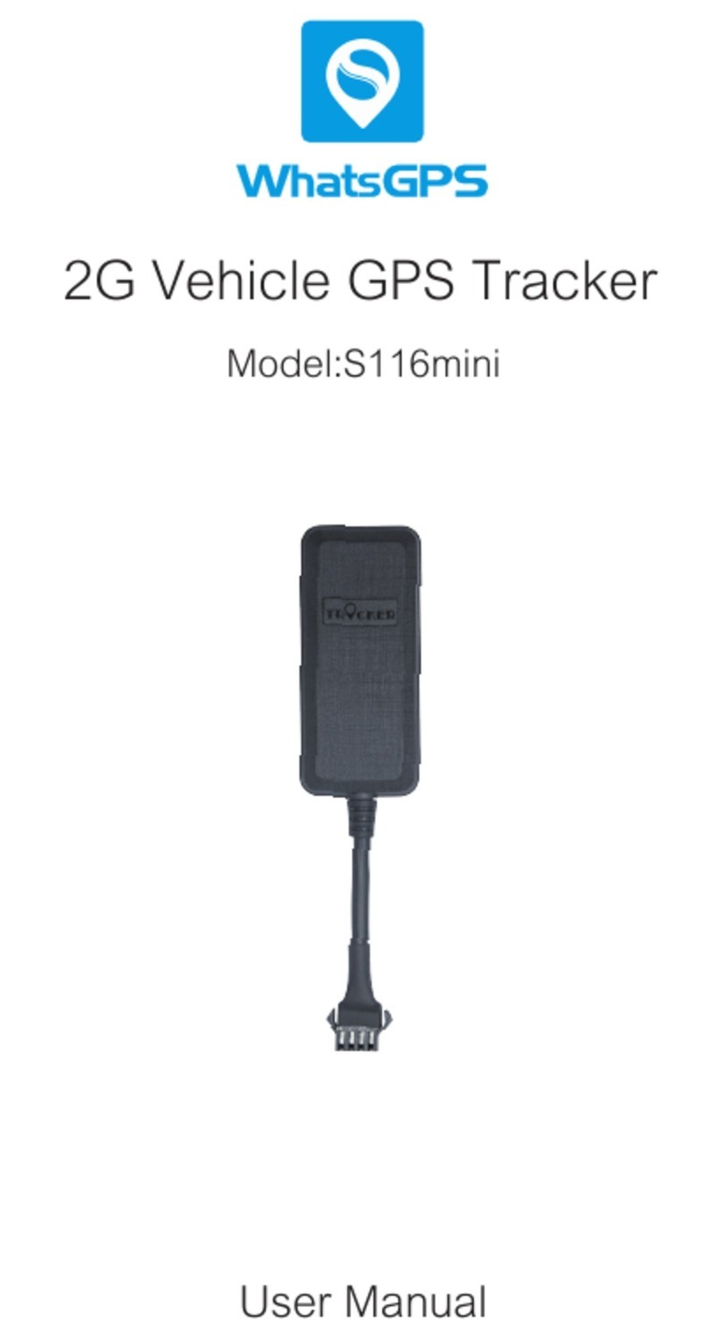 WhatsGPS S116mini User manual WhatsGPS S116mini User manual