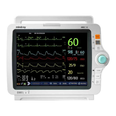 Mindray iMEC12 User manual