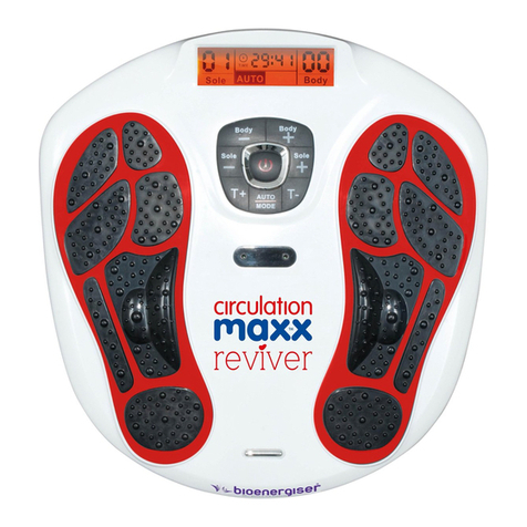 BioEnergiser circulation maxx reviver instruction manual