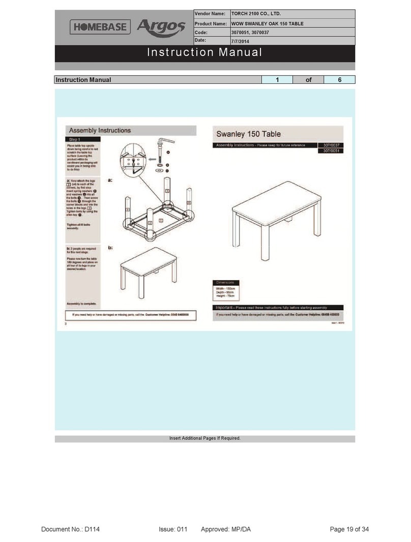 Argos 603/4135 User manual Argos 603/4135 User manual