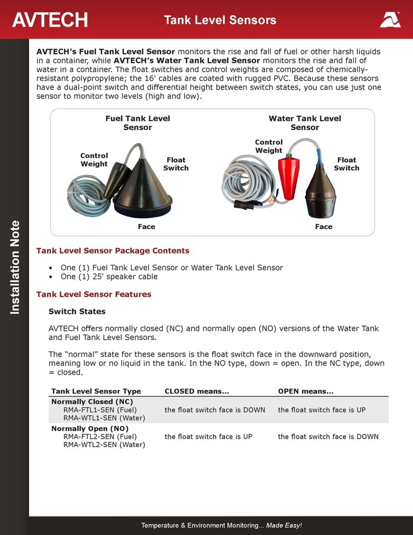 Avtech RMA-FTL1-SEN Installation note