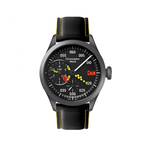 Christopher Ward C8 M2.04 Limited Edition User guide