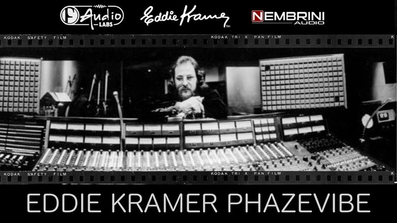 Nembrini Audio F Audio Labs Eddie Kramer PHAZEVIBE user guide