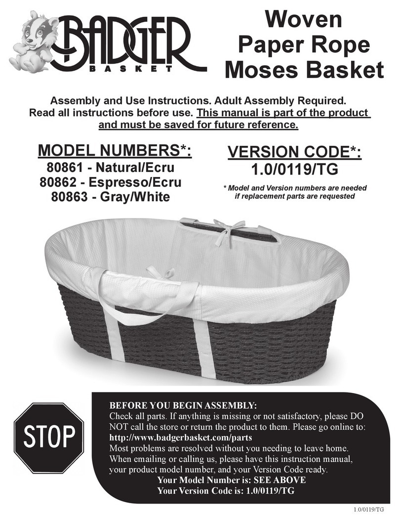 Badger Basket 80861 use instructions