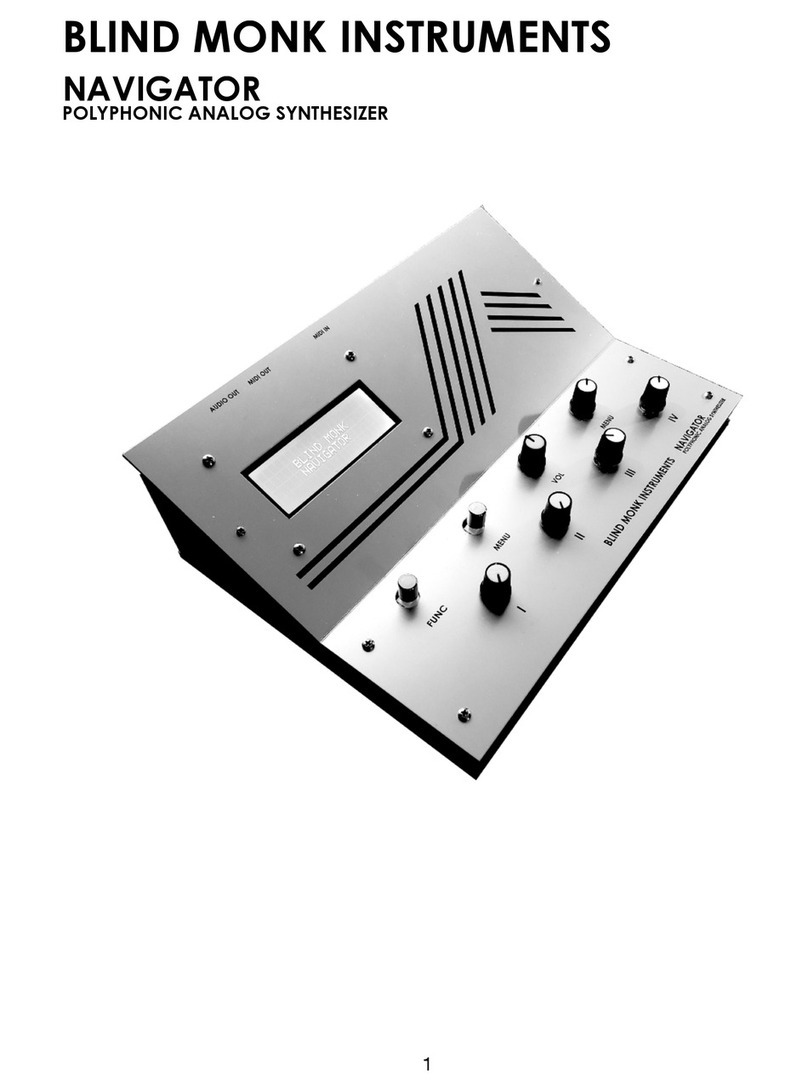 Blind Monk Instruments Navigator User manual
