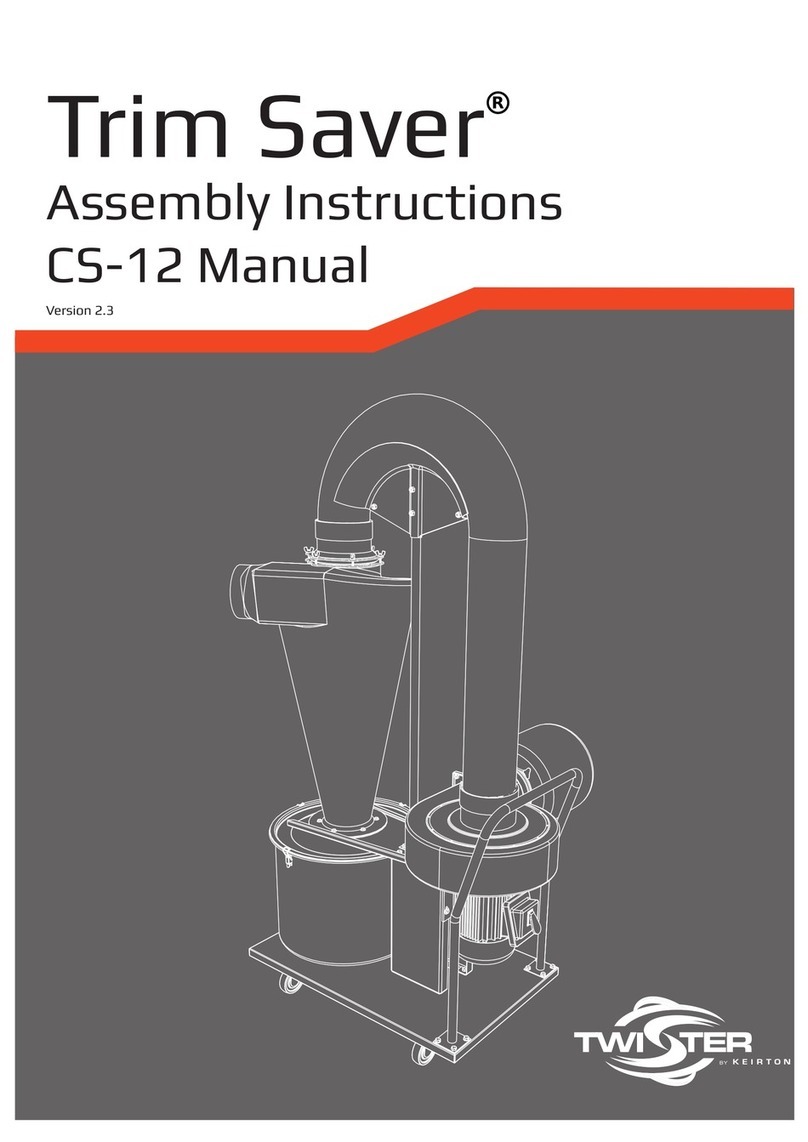Twister Trim Saver CS-12 Assembly instructions