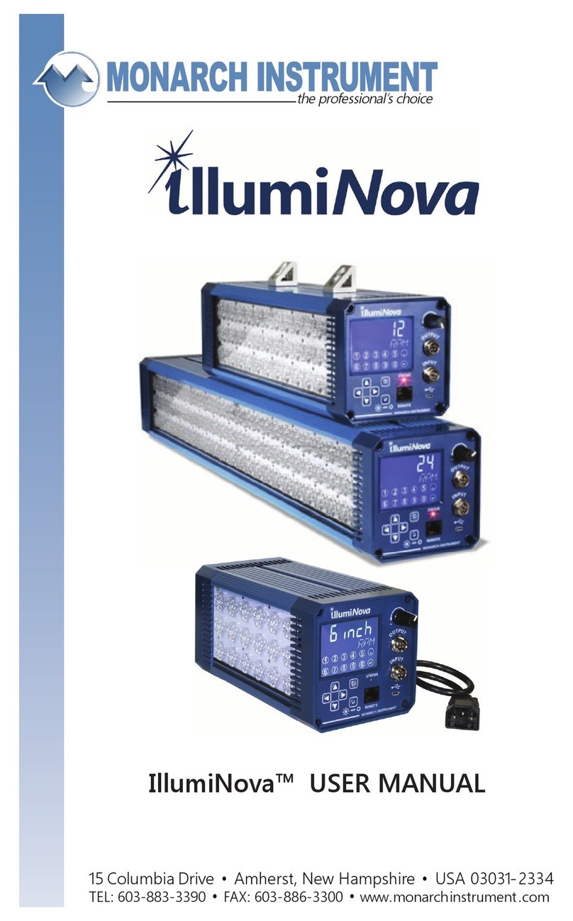 MONARCH INSTRUMENT IllumiNova Series User manual