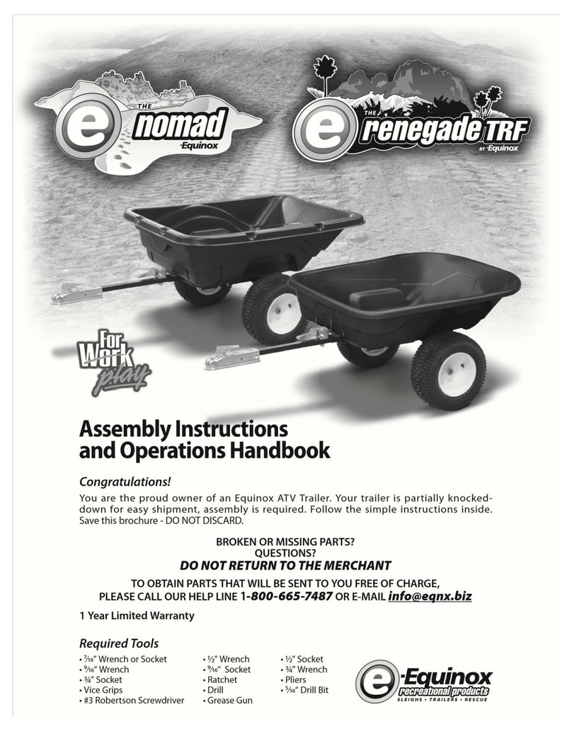 Equinox Systems nomad Assembly instructions and operation manual