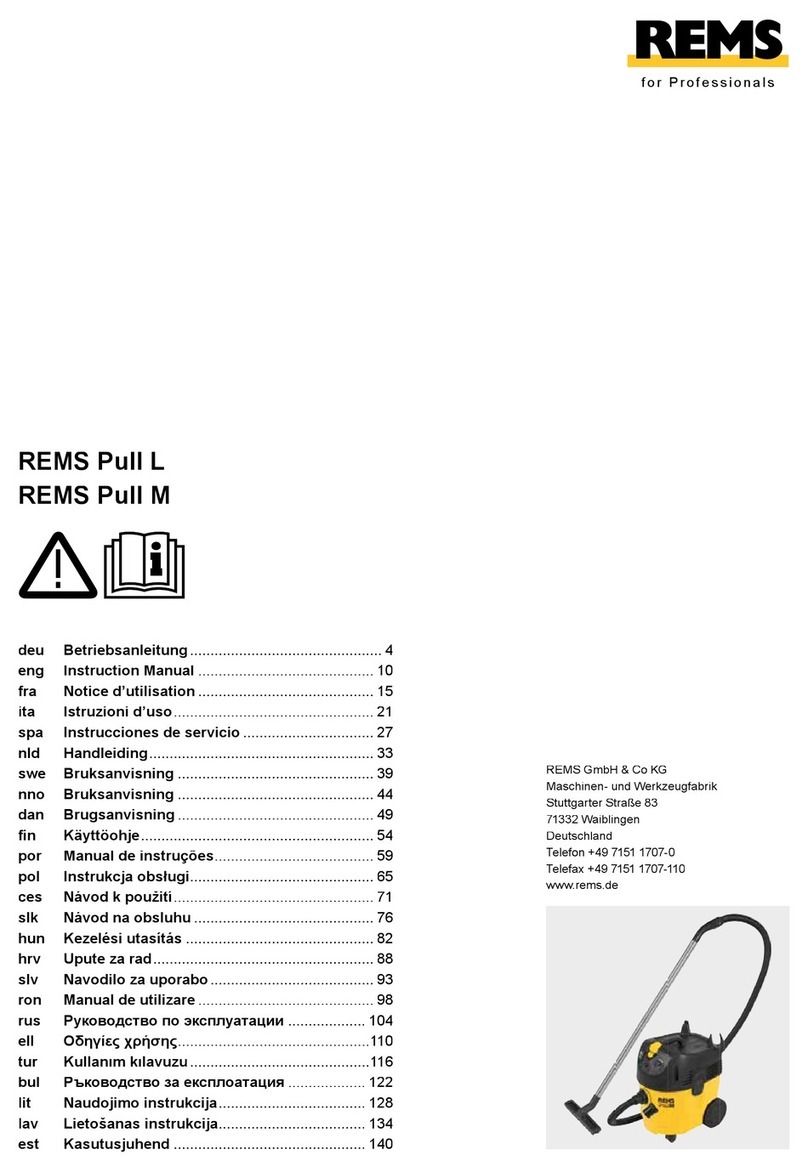 REMS Pull L User manual