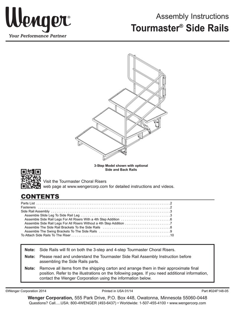 Wenger Tourmaster Side Rails Assembly instructions