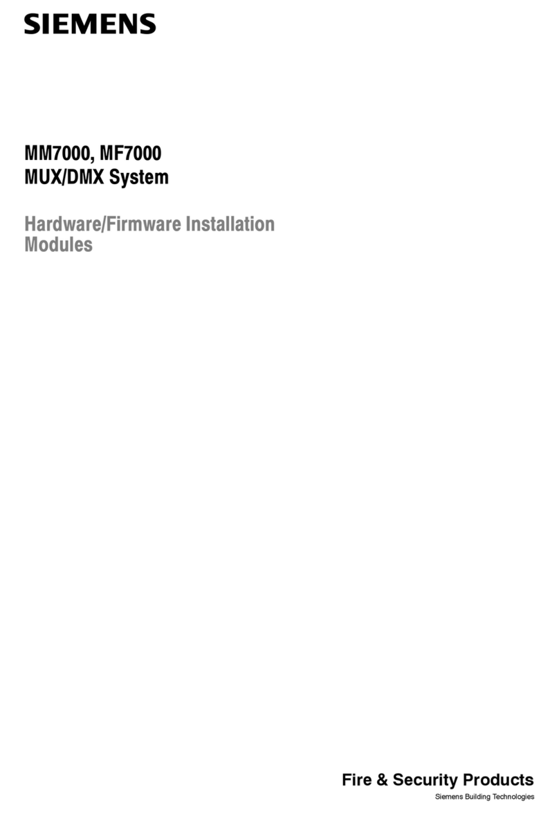 Siemens MM7000 Series User manual